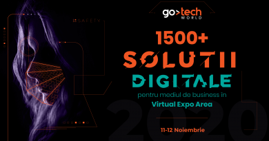 GoTech 2020: The New Reality prezintă peste 1.500 de soluții digitale de business pentru industriile de retail, IT, cybersecurity și marketing